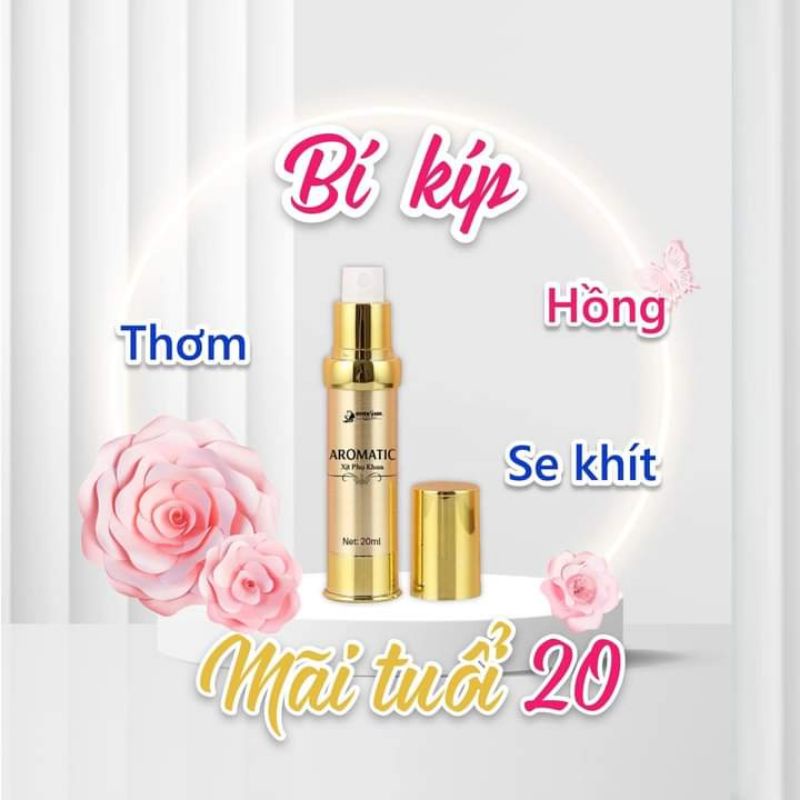 Xịt Thơm phụ khoa Aromatic Quyên lara