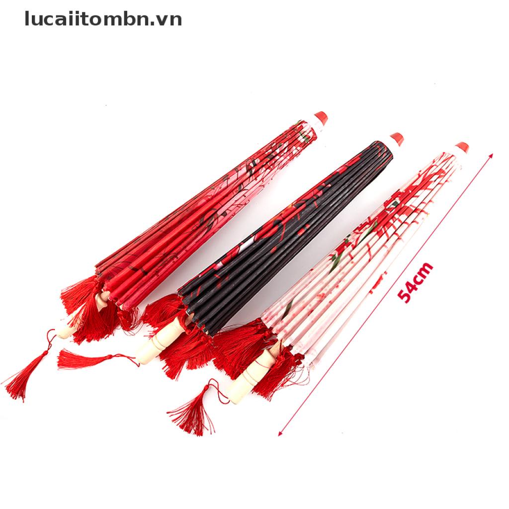 new* Other shore flower silk cloth lace umbrella photography props tassel umbrella [lucaiitombn]