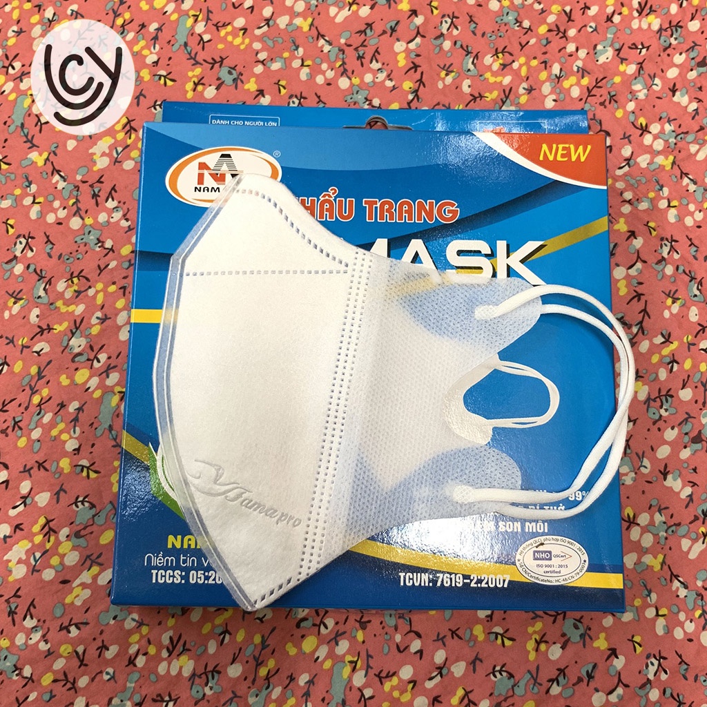 Hộp 10 Cái Khẩu Trang 5D Mask FAMAPRO NAM ANH Kiểu Dáng 3D