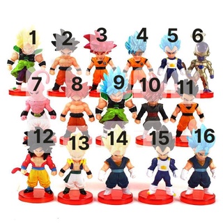 Mô hình nhân vật trong dragon ball chibi - kèm đế như hình