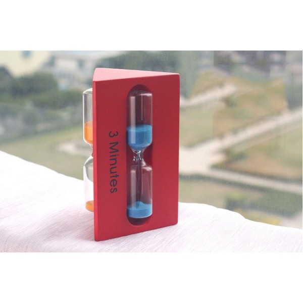 Quà lưu niệm đồng hồ cát tam giác - Quà tặng sinh nhật tặng bạn bè, trẻ em - [ MIỄN PHÍ GÓI QUÀ - TẶNG THIỆP ]