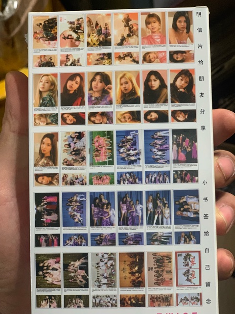 Combo postcard Twice FEEL SPECIAL