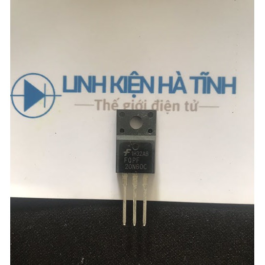 Combo 2 con Mosfet 20N60 TO-220F 20A 600V Kênh N