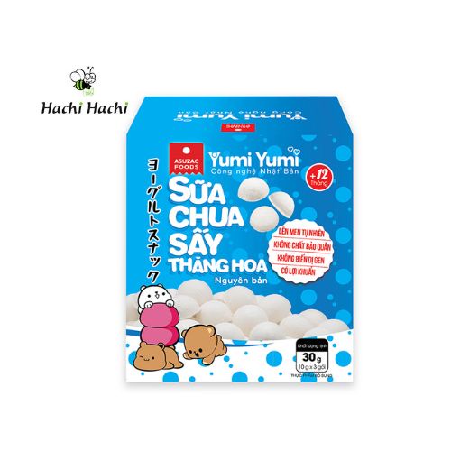 Sữa chua sấy thăng hoa Yumi Asuzac Foods 30g - Hachi Hachi Japan Shop