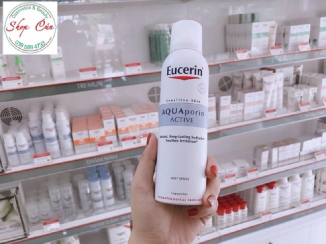 ✅[CHÍNH HÃNG]Xịt dưỡng ẩm Eucerin Hyaluron Mist Spray Sensitive Skin 150ml | BigBuy360 - bigbuy360.vn