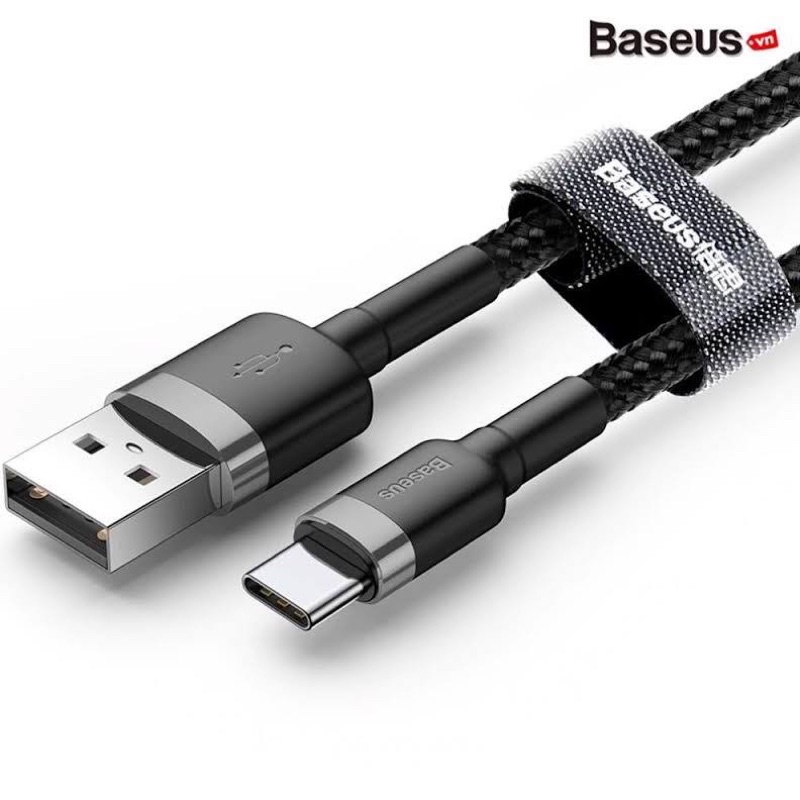 Dây Cáp sạc dây dù cổng sạc Type-C Baseus Cafule cho điện thoại Android