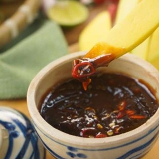 MẮM RUỐC CHẤM TRÁI CÂY- ĂN LÀ GHIỀN
