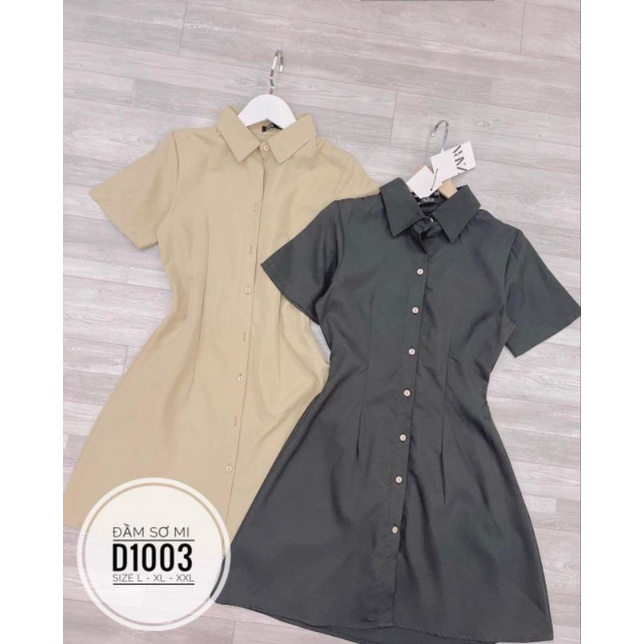 Đầm sơ mi Big size