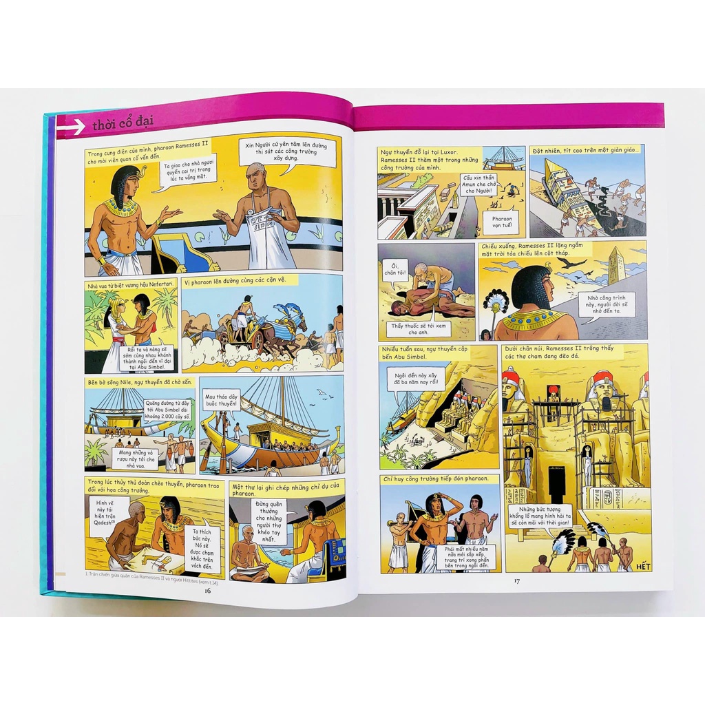 Sách - Các nhân vật nổi tiếng trong lịch sử qua truyện tranh (Bìa cứng)