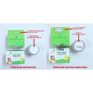 Thảo dược khử mùi thần tốc và tận gốc ngân bình có tem check code mới 2020