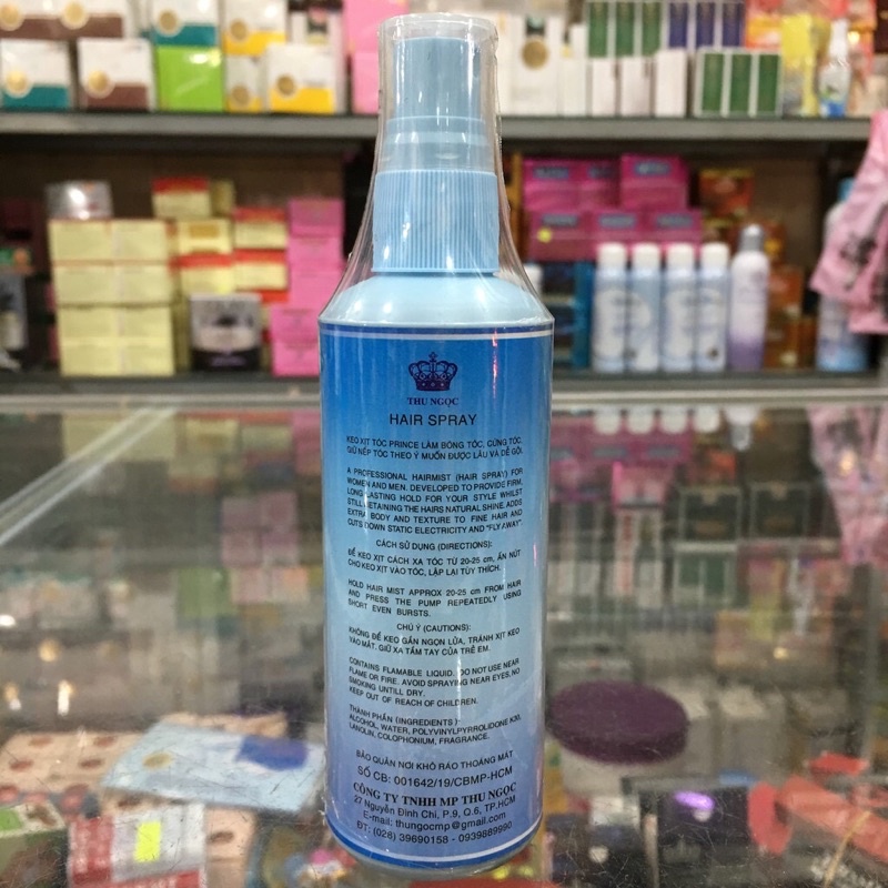 Keo xịt tóc PRINCE SAIGON 125ml
