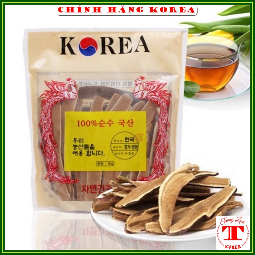 [Giá Sỉ] Nấm linh chi thái lát hàn quốc, túi 1kg - Nấm thái lát chính hãng korea, tranglinh