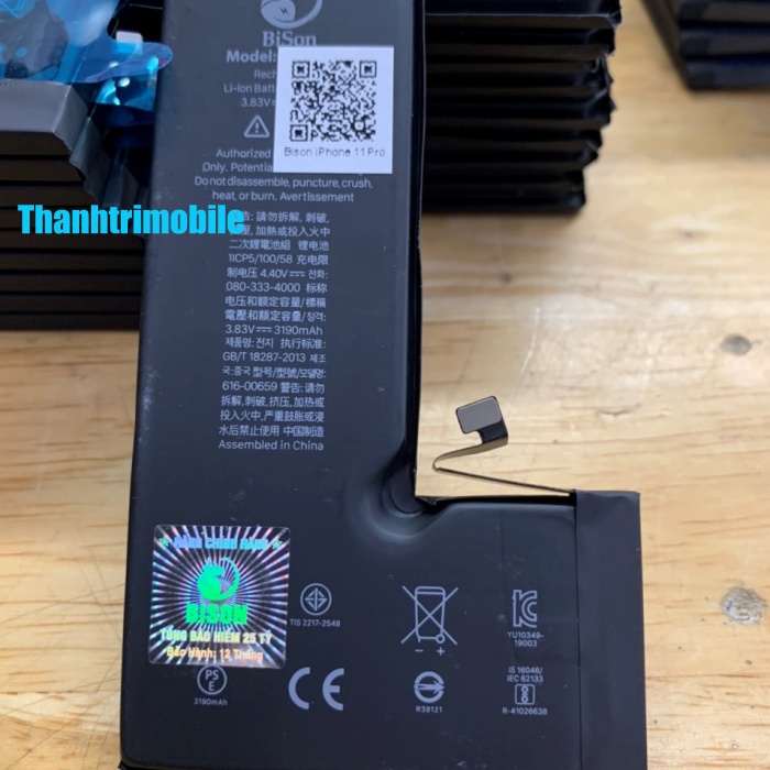 Pin Bison 11P dung lượng 3190mAh