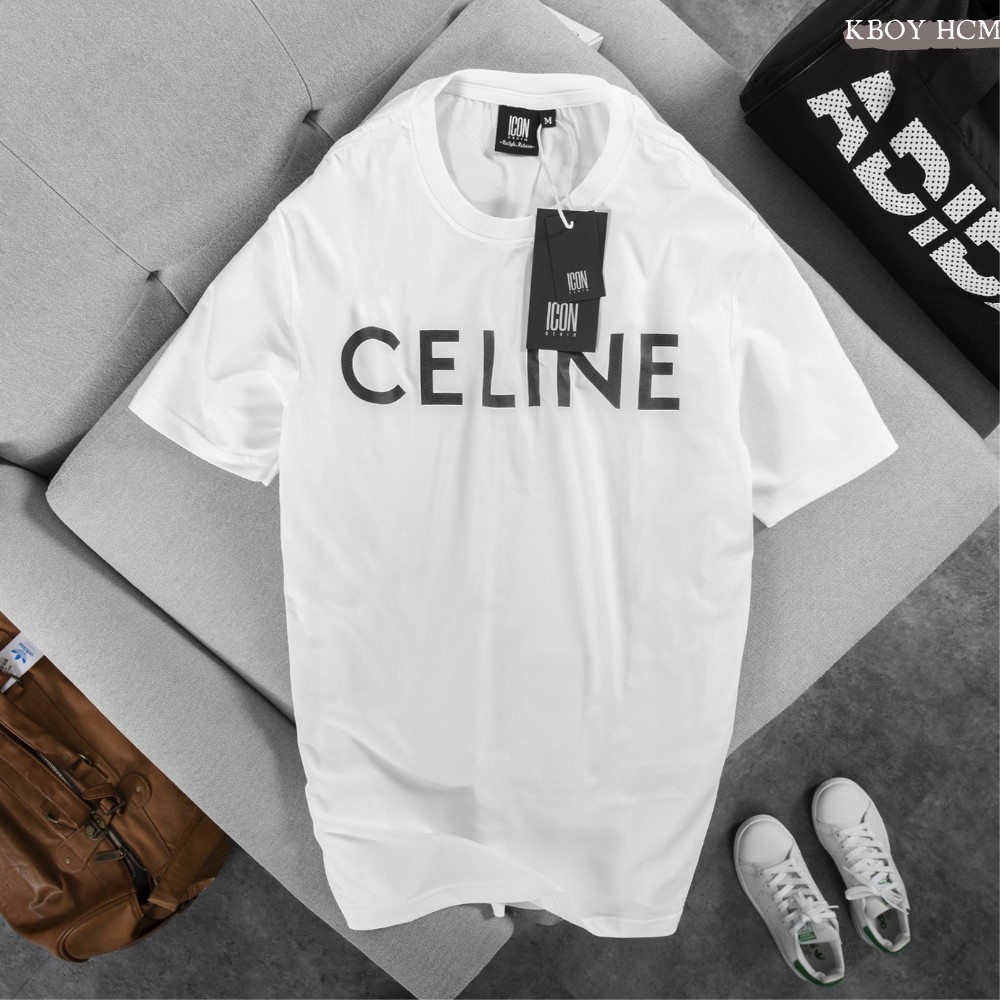 Áo thun phông Unisex nam nữ 2 màu Trắng Đỏ tay ngắn cổ tròn dáng ôm phối cực cá tính - V109