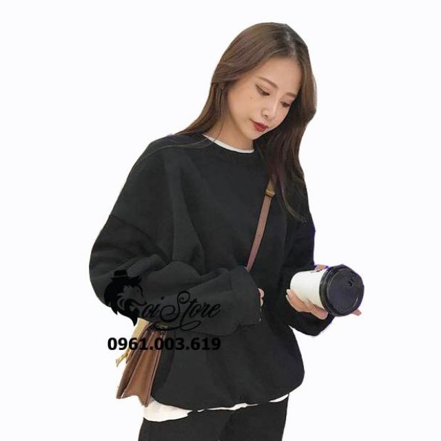 Áo sweater nam nữ bigsize 40-100kg vải nỉ