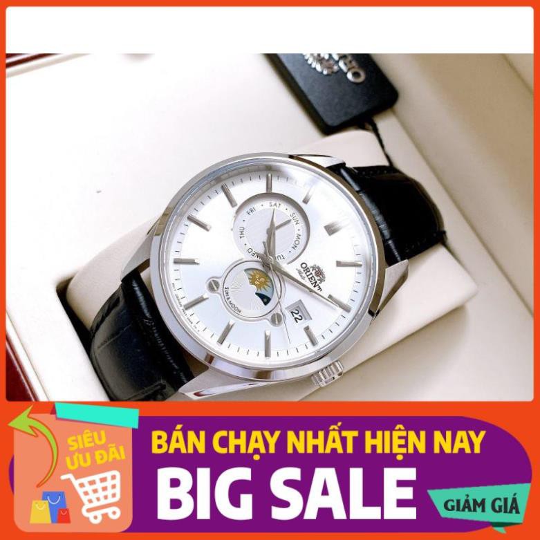 [GIÁ HỦY DIỆT] ĐỒNG HỒ NAM ORIENT SUN&MOON GEN 5 RA-AK0305S00C (RA-AK0305S10B) chính hãng giá rẻ