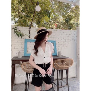 Set Áo kiểu kèm quần đũi