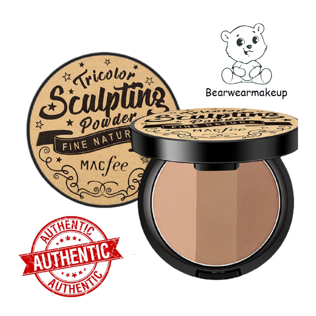 Phấn Tạo Khối 3 Màu Macfee Tricolor Sculpting Powder MAC03