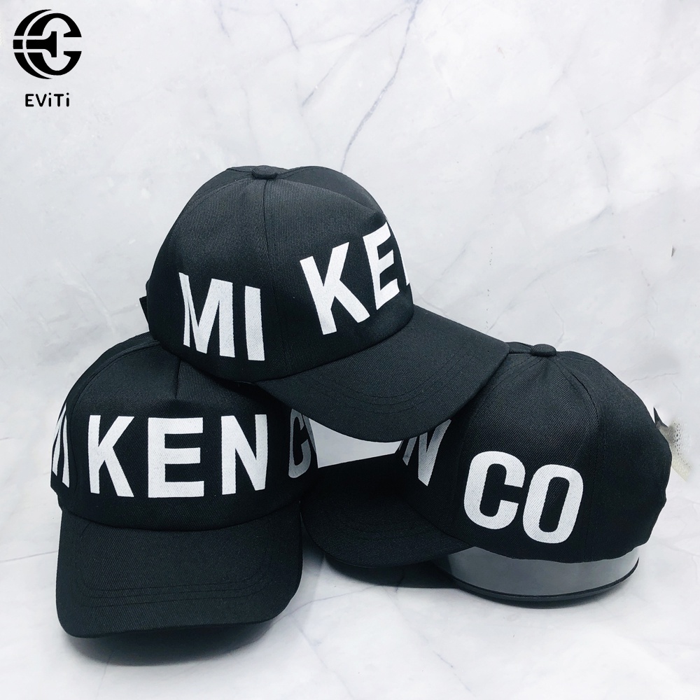 Mũ lưỡi trai - nón kết MI.KEN.CO hottrend,in nhiệt quanh mũ sắc nét,hợp thời trang MIKENCO