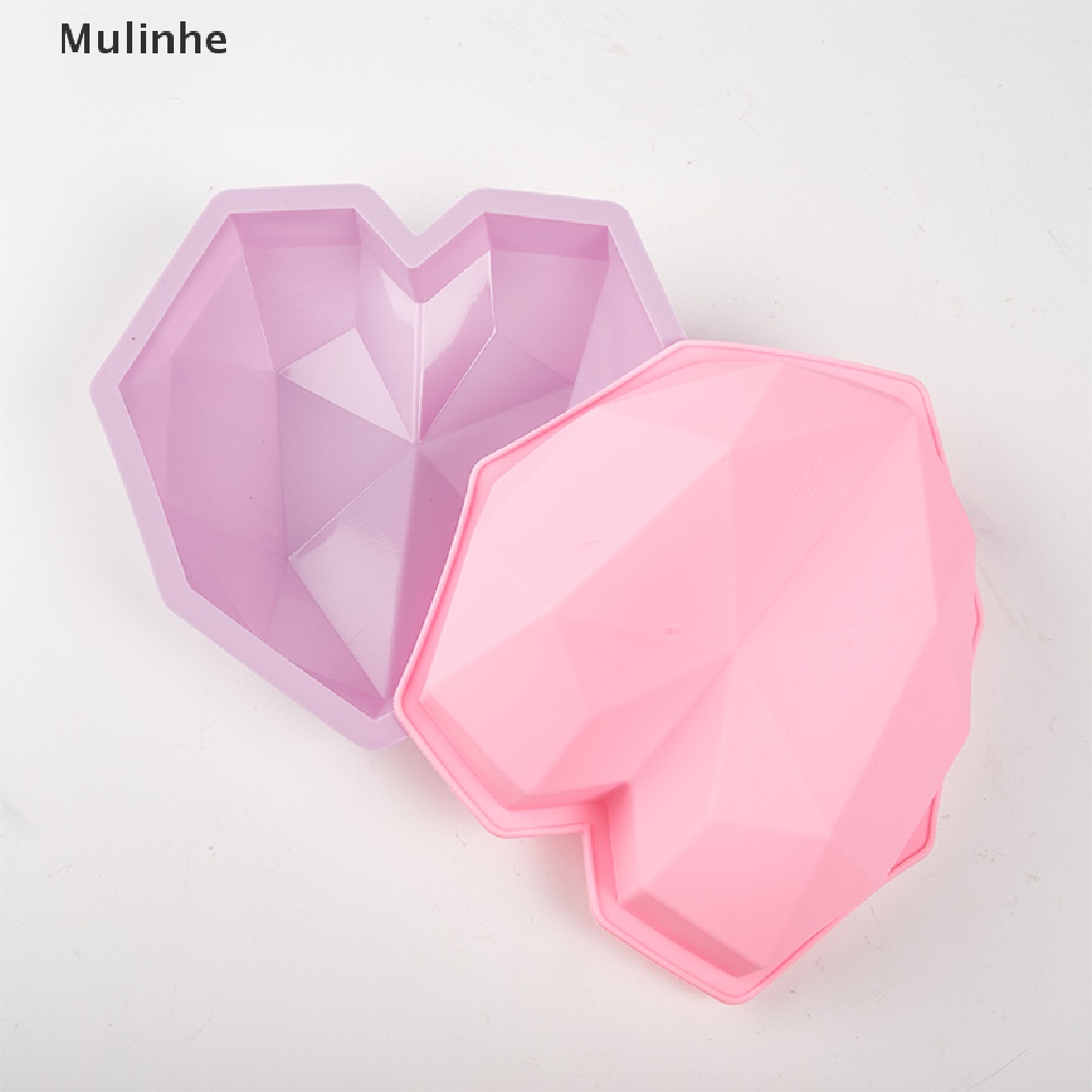 Khuôn làm bánh tạo hình trái tim 3d độc đáo tiện dụng và phụ kiện