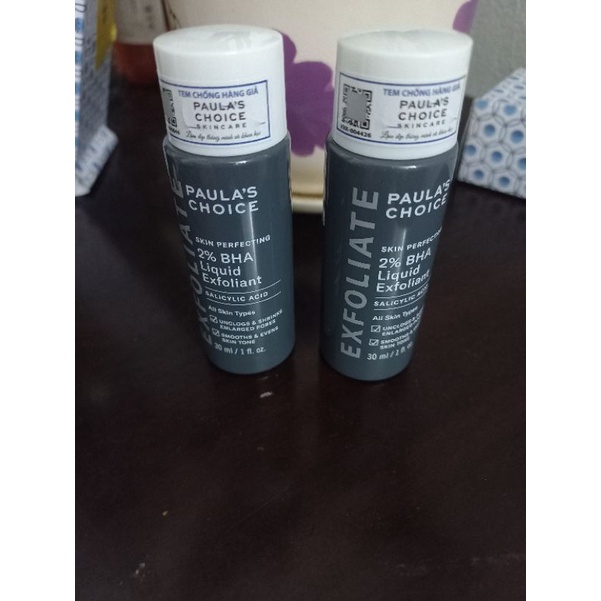 Dung dịch loại bỏ tế bào chết Paula's Choice 2% BHA 30ml