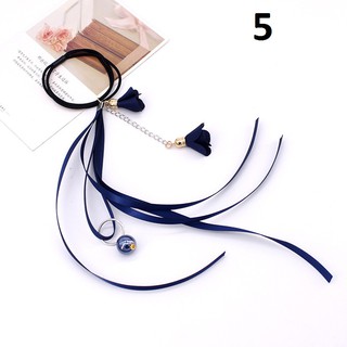 DÂY BUỘC TÓC HOA RƠI PHONG CÁCH TIỂU THƯ