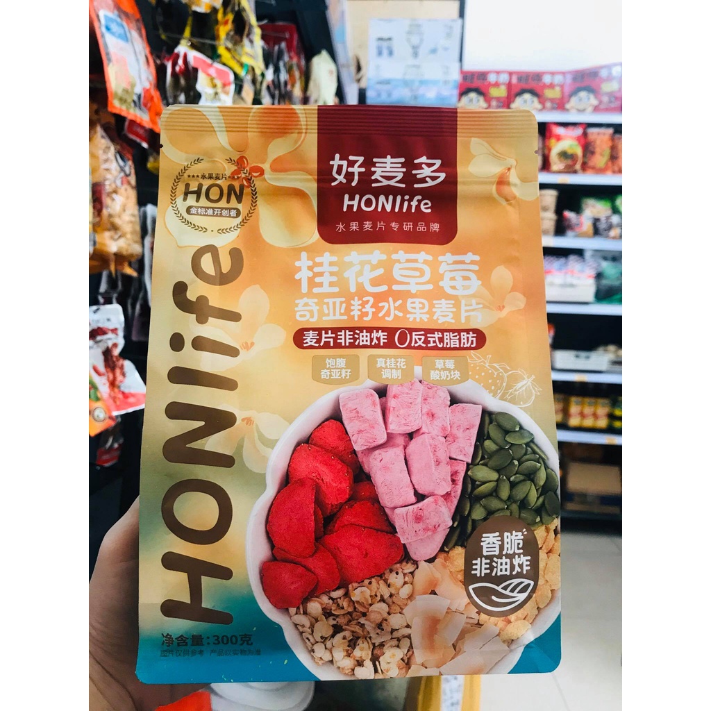 Yến mạch các loại túi 300g