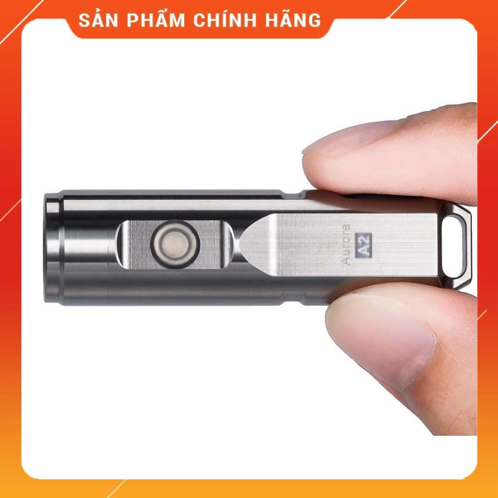 [ĐÈN PIN EDC] ROVYVON AURORA A2X STAINLESS STEEL - sáng 650lm LED CREE XP-G3 pin lithium 260mAh sạc Micro USB nhỏ gọn