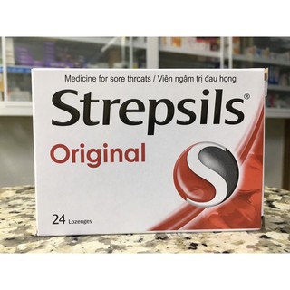 Kẹo strepsil ( hộp 24 viên)
