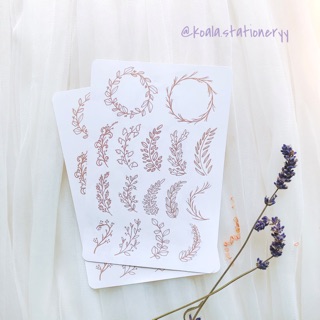 Bullet Journal Sticker - Nguyệt quế