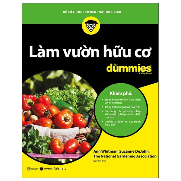 Sách - Làm Vườn Hữu Cơ For Dummies