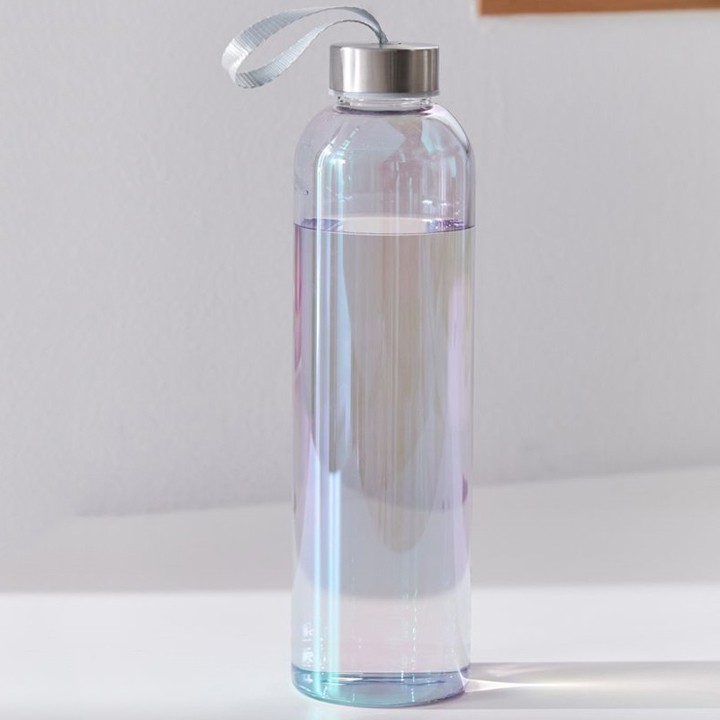Bình đựng nước thủy tinh trơn loại 500ml bảo vệ môi trường