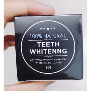 Kem Trắng Răng Than Hoạt Tính Teeth Whitening - Có vỏ hộp