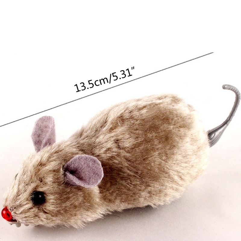 Đồ Chơi Chuột Thợ Săn Dây Cót Vui Nhộn Cho Mèo Cưng