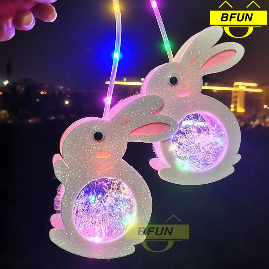 Lồng Đèn Trung Thu Hình Thú Cute Phát Sáng Hottrend - Đèn Lồng Đồ Chơi Trẻ Em Cho Cho Bé Trai Bé Gái Vận Động Bfun