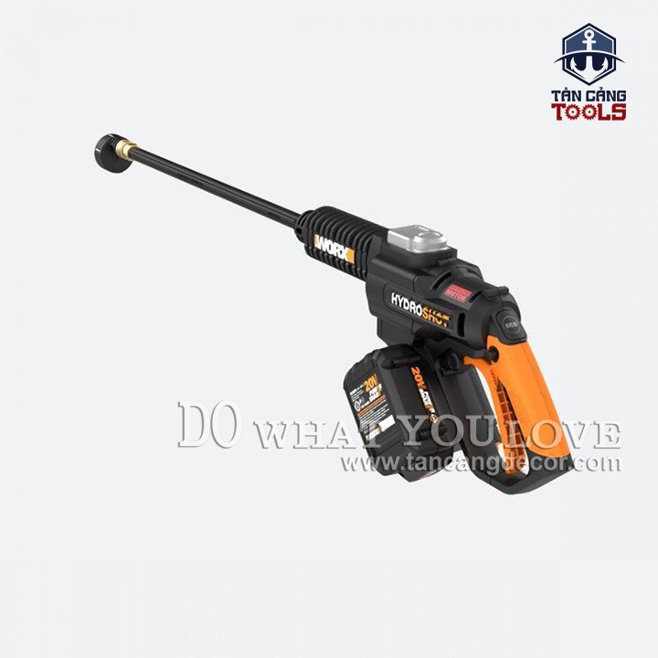 Combo Máy Hút Worx WX030.9 Và Máy Xịt Dùng Pin WG630E.5 Tặng Kèm Đầu Nối