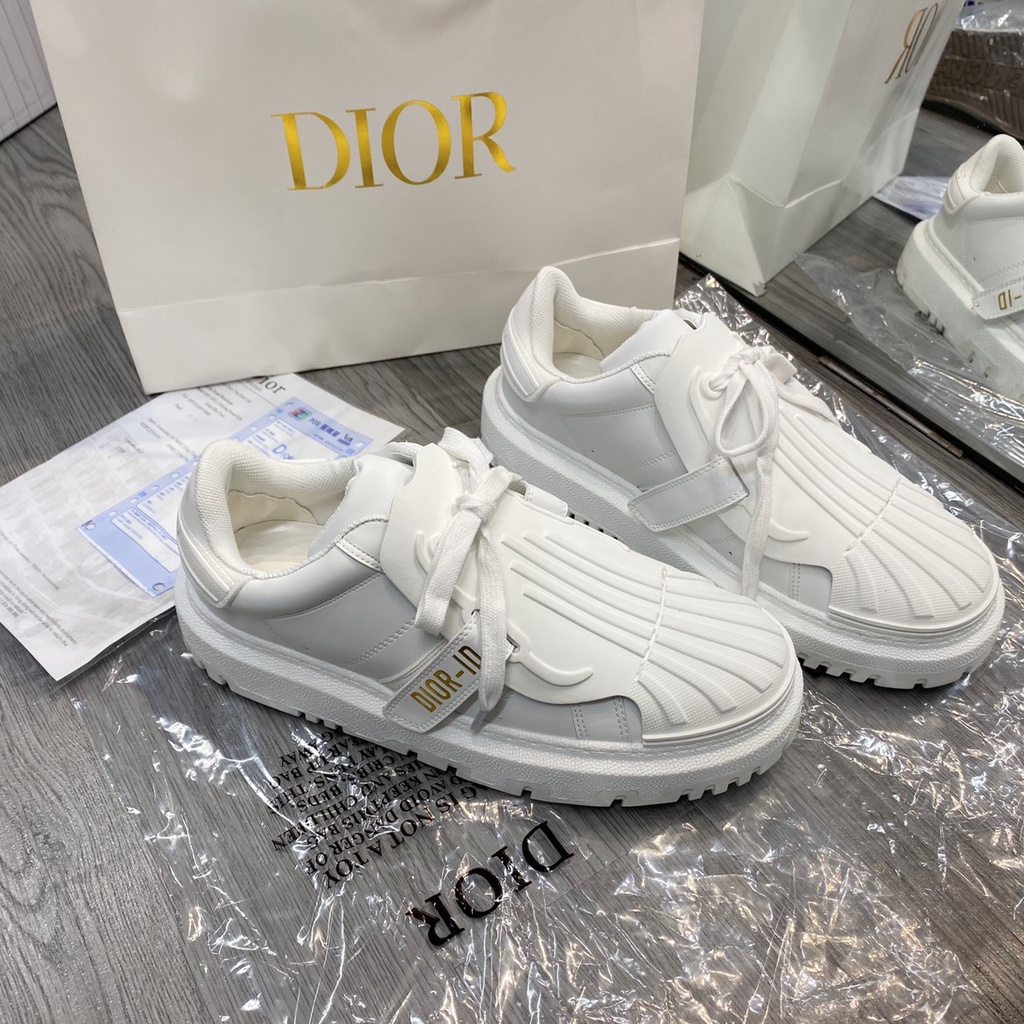 Giày Sneaker Luxury Dior D.I.O.R ID Full White-Siêu Cấp