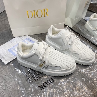 [Có sẵn][Ht Sneaker] Giày Sneaker Luxury Dior D.I.O.R ID Full White-Siêu Cấp