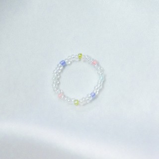 Handmade - Nhẫn hạt cườm nhiều màu