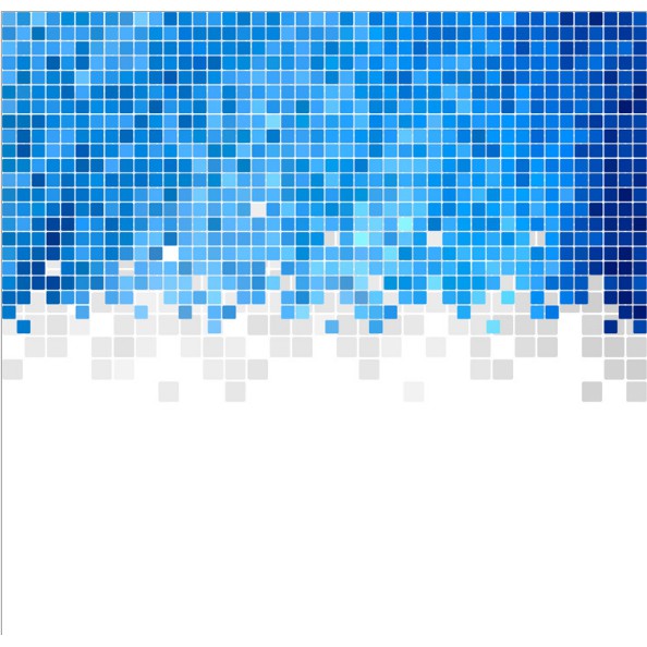 Decal dán kính cao cấp - Thủy tinh thể Xanh ( 60x58cm )