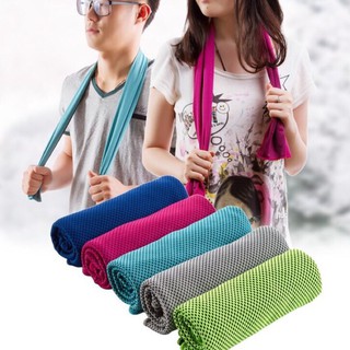 Khăn Lạnh Thể Thao Đa Năng, Thấm Hút Mồ Hôi, Dễ Vệ Sinh 80x30cm