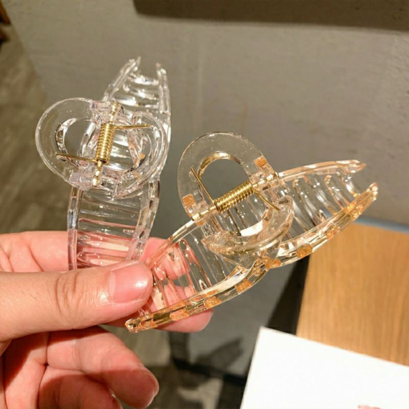 Kẹp cạp tóc nhựa trong dài 11cm