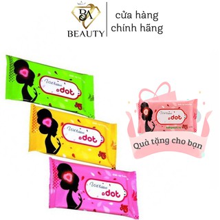 Khăn giấy ướt bỏ túi tiện dụng Dot, Luck Lady 10 tờ