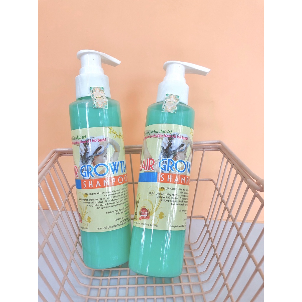 DẦU GỘI BƯỞI KÍCH MỌC TÓC dày, dài, ngăn rụng tóc, chống hói đầu, Giảm khô xơ, Dưỡng mềm mượt,giảm gàu...
