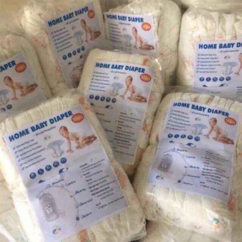 100 miếng bỉm quần trần xuất nhật HomeBaby s m l xl xxl xxxl