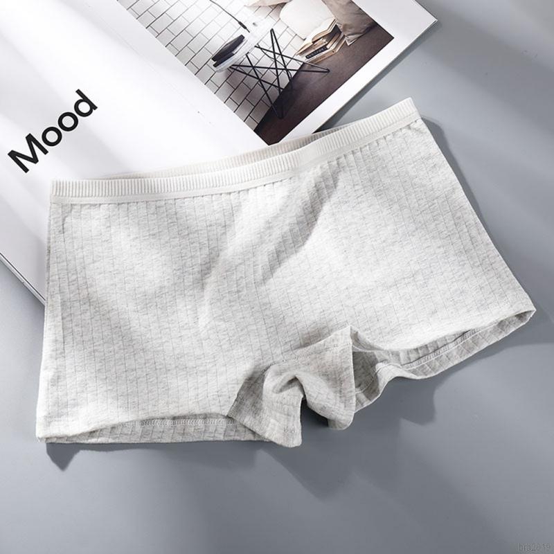 Quần Lót Boxer Cotton Không Đường May Cho Nữ