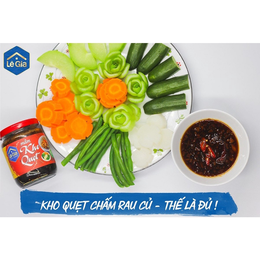 Combo 02 hũ kho quẹt tôm thịt Lê Gia 240g