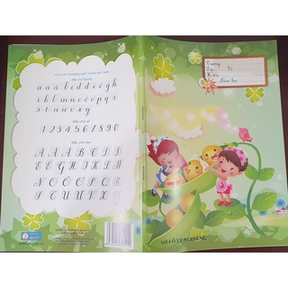 Vở ô ly nghiêng ánh dương - 4 ly