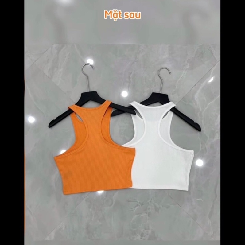 áo ba lỗ croptop nữ nhiều màu - carotshop