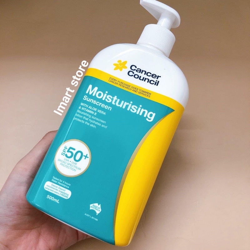 KEM CHỐNG NẮNG ÚC CANCER COUNCIL SPF 50+